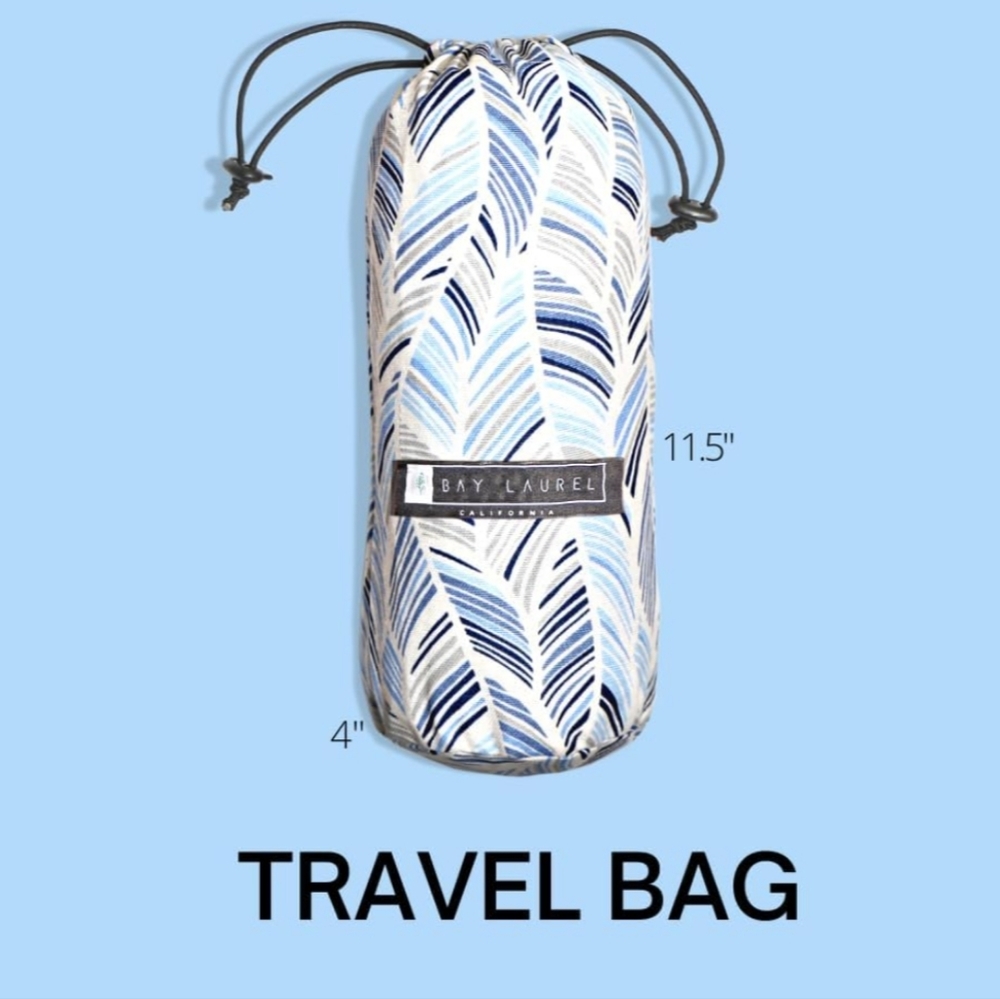 Bay Laurel Travel Bag With Beach Towel Turkish Cotton